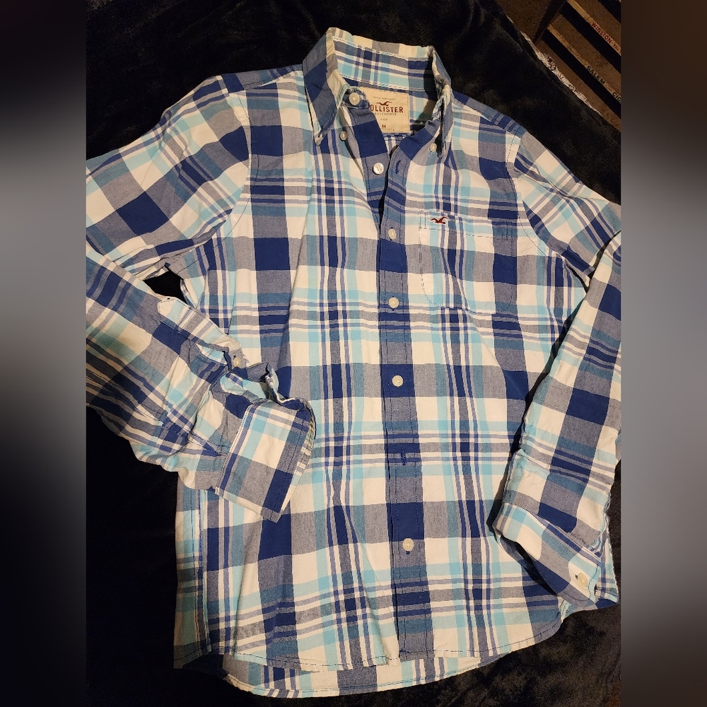 Hollister dress shirt medium